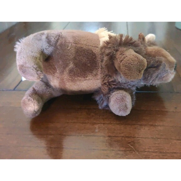 Wildlife Artists Inc. Realistic 8" Brown Bison Buffalo Plush Toy - Picture 6 of 7